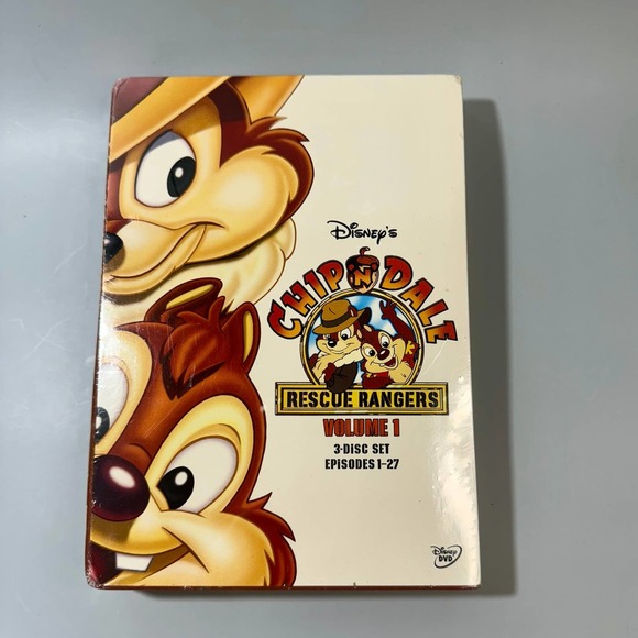 Disney's Chip N Dale Rescue Rangers Volume 1 DVD 3 Disc Set - Picture 1 of 4